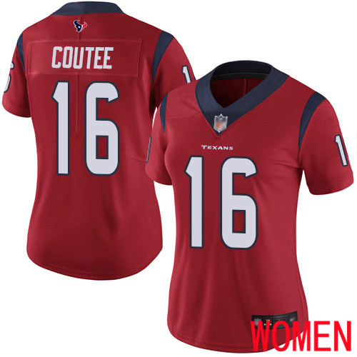 Houston Texans Limited Red Women Keke Coutee Alternate Jersey NFL Football #16 Vapor Untouchable->youth nfl jersey->Youth Jersey
